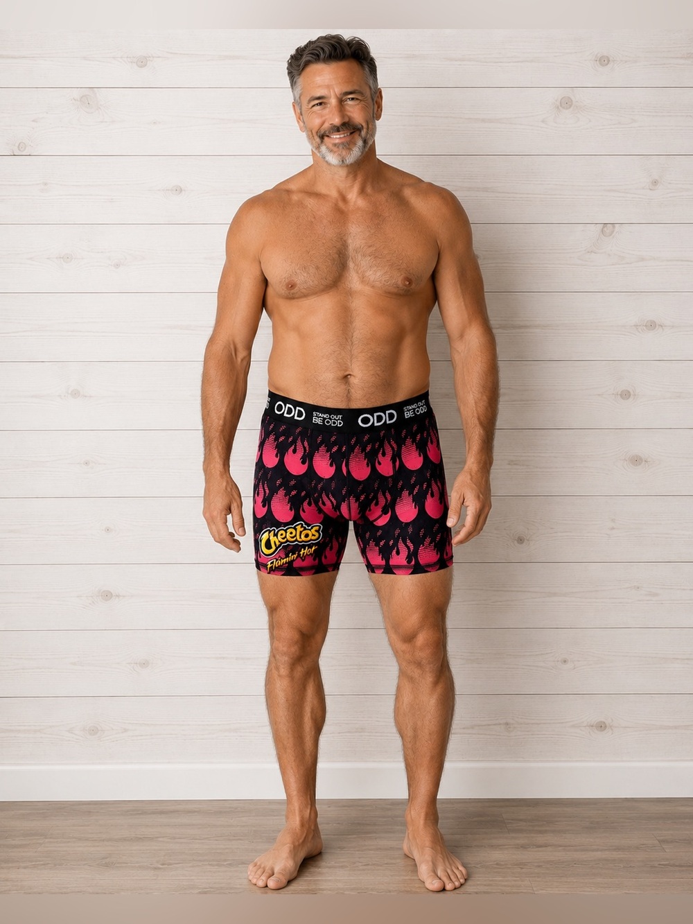 Cheetos Flaming Hot boxer briefs- Black and Red